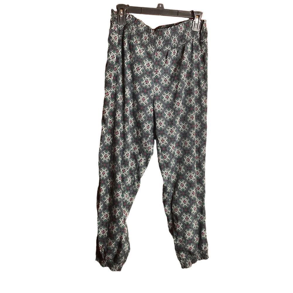 Gray Stretchy AERIE Flowy Medium Pants
